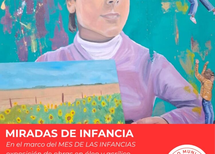 El Museo Mulazzi inaugura «Miradas de la infancia», una exposición pictórica de la artista Valeria Ebbens