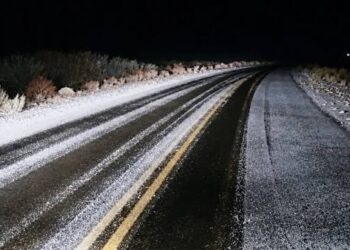 Alerta vial: piden extrema precaución para circular por la Ruta Provincial 73 debido a la presencia de hielo en la calzada