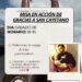 San Cayetano: invitan a una misa de acción de gracias con bendición de espigas y colecta solidaria