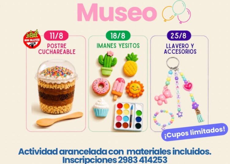 El Museo Mulazzi celebra el Mes de las Infancias con un ciclo de talleres creativos para niños