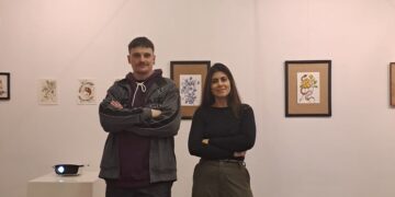 Noche de arte y música en Editorial Caravana: una invitación a dibujar e improvisar entre amigos