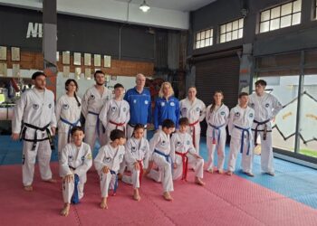Master class y exámenes para Taekwon-Do el Dojang Tres Arroyos