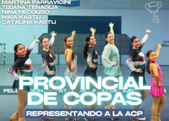 Patinadoras de Villa del Parque participan del Provincial de Copas en Monte Hermoso