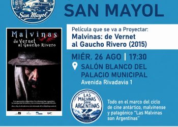 Cine Móvil San Mayol proyectará “Malvinas: de Vernet al Gaucho Rivero”