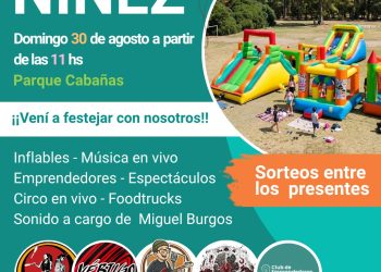 Fiesta en el Parque Cabañas: la comuna y el Club de Emprendedores preparan una gran jornada para celebrar el Día de la Niñez