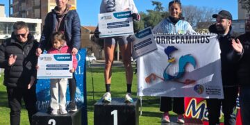 Constanza Garrido volvió a destacarse en los 7K Rigoni de Bahía Blanca