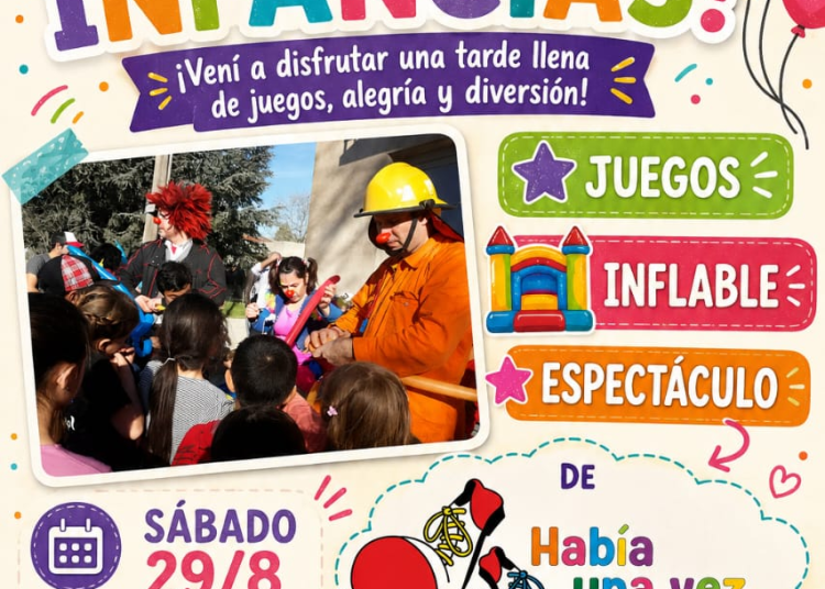 San Mayol celebra el Día de las Infancias con una jornada recreativa abierta a la región
