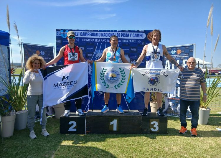 Luciano Saltapé conquistó la medalla de bronce en el Nacional Master