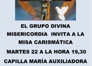 Invitan a misa carismática en la Capilla María Auxiliadora