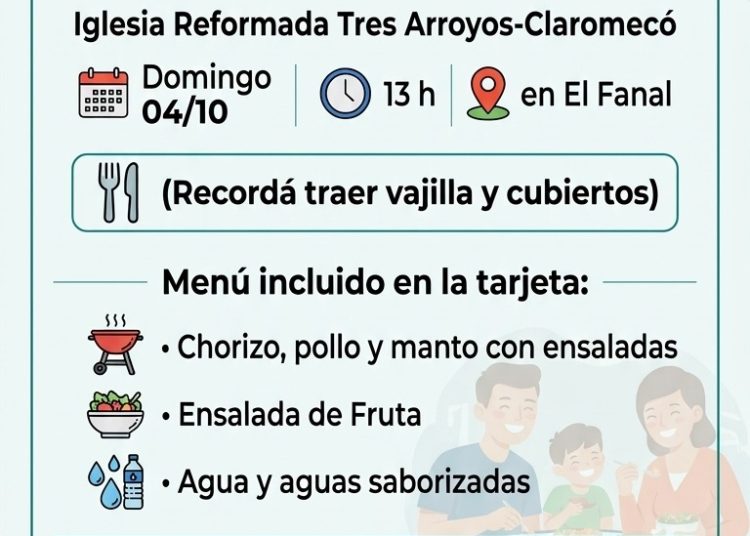 La Iglesia Reformada organiza el tradicional “Almuerzo del Día de la Familia” en El Fanal