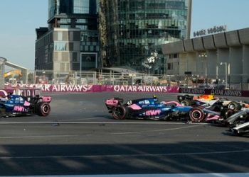 Tragedia para Alpine en Bakú: Colapinto tocó a Gasly en la relargada y ambos quedaron fuera del GP de Azerbaiyán