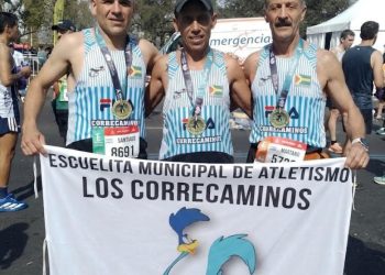 Correcaminos con buena participación en los 42k de Bs As