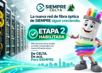 SIEMPRE habilitó la segunda etapa de su nueva red de fibra óptica