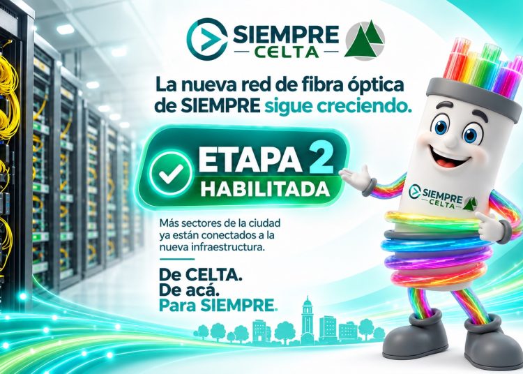 SIEMPRE habilitó la segunda etapa de su nueva red de fibra óptica