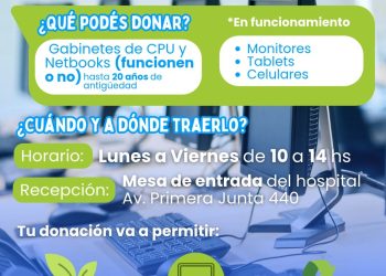 El Centro Municipal de Salud lanza una campaña solidaria de recolección tecnológica para impulsar la Historia Clínica Digital