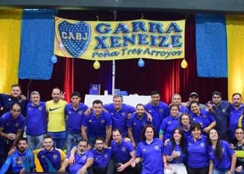 La Peña Garra Xeneize celebra su 11.º aniversario con la visita de Rodrigo Palacio y una gran cena solidaria