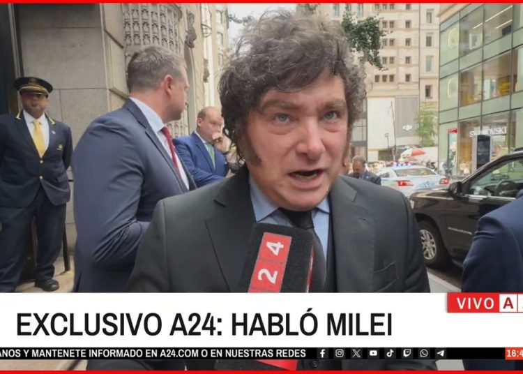 Milei ratificó su «apoyo incondicional» a Israel en la previa de su reunión bilateral con Netanyahu (video)
