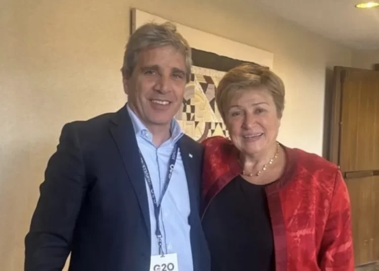 Cumbre del G20: Luis Caputo defendió el rumbo económico ante líderes financieros y se reunió con Kristalina Georgieva