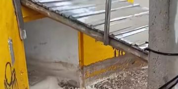 Graves daños en la costa de Reta tras una fuerte sudestada y la destrucción parcial de un desagüe pluvial