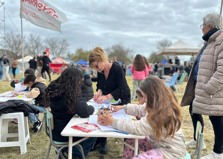 Cultura y Turismo acompañaron una nueva edición de la Fiesta de la Torta Frita con un estand institucional