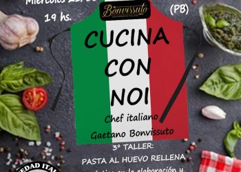 La Sociedad Italiana realizará un nuevo taller de pastas artesanales
