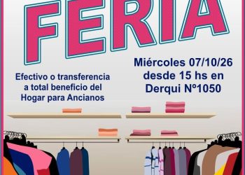 Miércoles de feria en beneficio del Hogar para Ancianos
