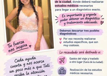 Campaña solidaria en Tres Arroyos: Una madre apela a la comunidad para costear estudios médicos urgentes de su hija