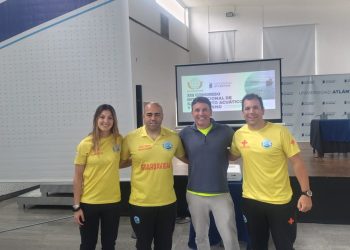 Guardavidas del CEF Nº 4 participaron de un congreso internacional de salvamento acuático