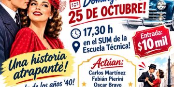 Historias de Conventillo se presenta este domingo en el SUM de la Escuela Técnica