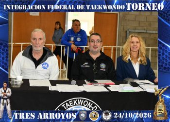 Taekwon-Do: Tres Arroyos fue sede del Torneo Integración Federal