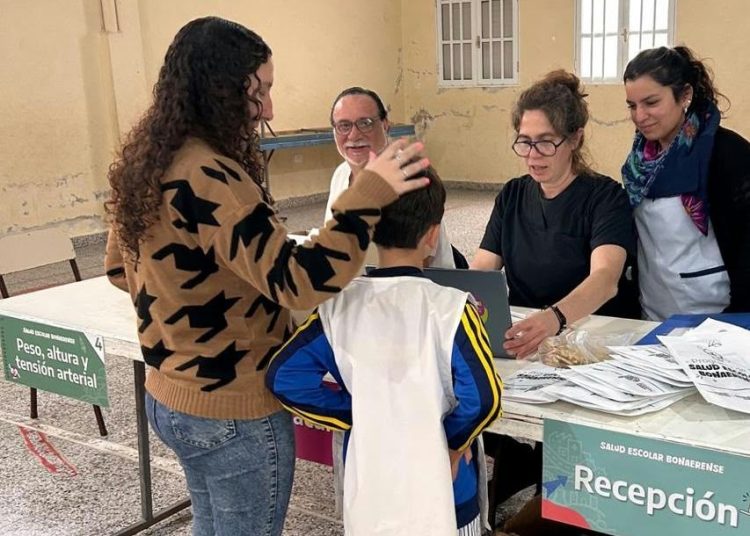 Salud Escolar: el equipo sanitario visitó establecimientos en Copetonas y Reta